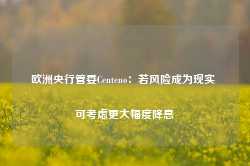 欧洲央行管委Centeno：若风险成为现实 可考虑更大幅度降息