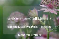 红利低波ETF（512890）放量上涨1.2%！10年期国债收益率罕见跌破2%，机构称高股息资产吸引力提升