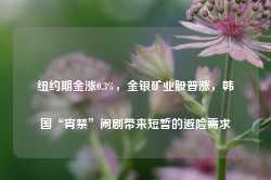 纽约期金涨0.3%，金银矿业股普涨，韩国“宵禁”闹剧带来短暂的避险需求